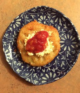 Fried Green Tomato, Herb-crusted & Deep Fried